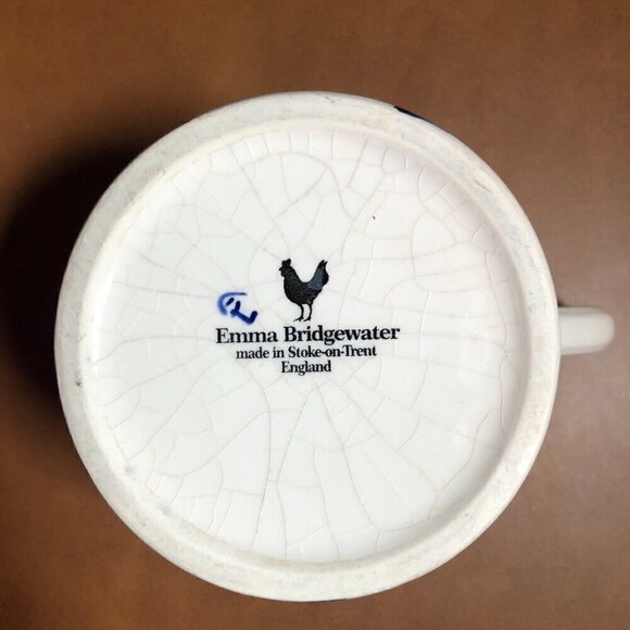 Emma Bridgewater Seconds Blue Star 1/2 Pint Mug EUC - Picture 9 of 13